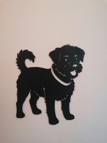 Jack tzu dog silhouette wall - jack,