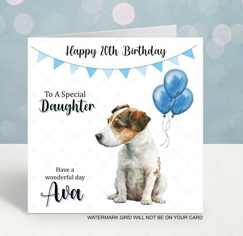 Personalised birthday card - personalised,