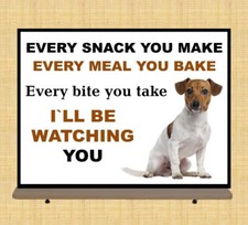 Funny Jack Russell Dog metal