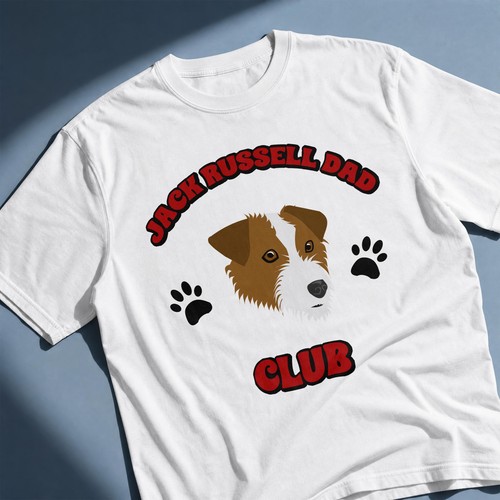 Jack russell dad club shirt - jack,