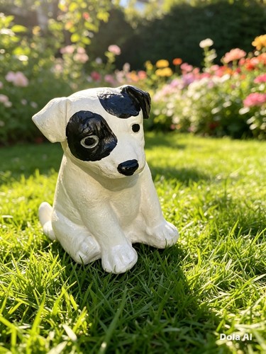 Jack russell pup - russell, garden