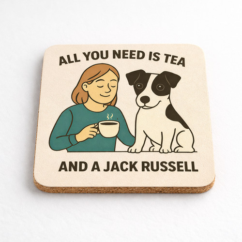 Funny jack russell coaster - jack,