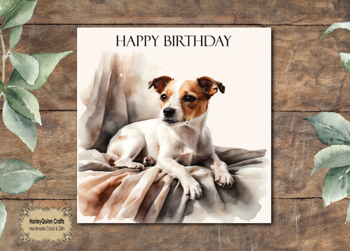 Dog 094 birthday card jack - 094,