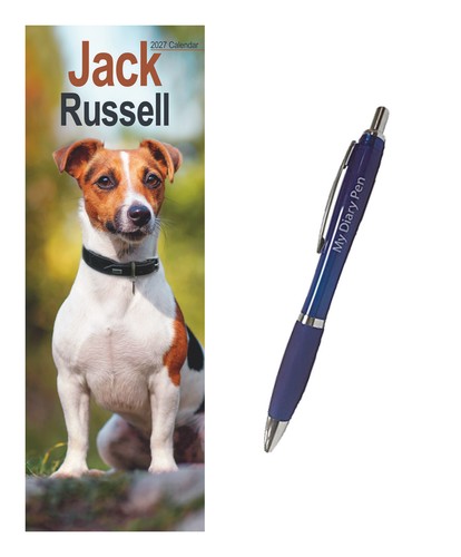 Jack russell slim - slim, calendar