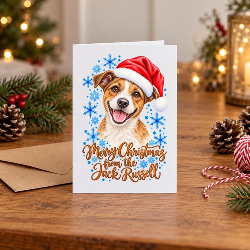 Jack russell christmas - jack,