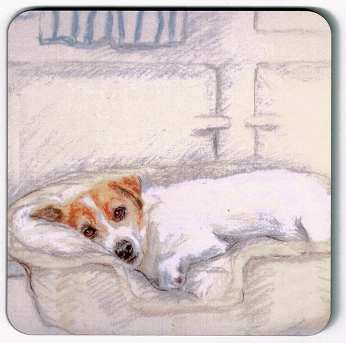 Jack russell coasters - russell,