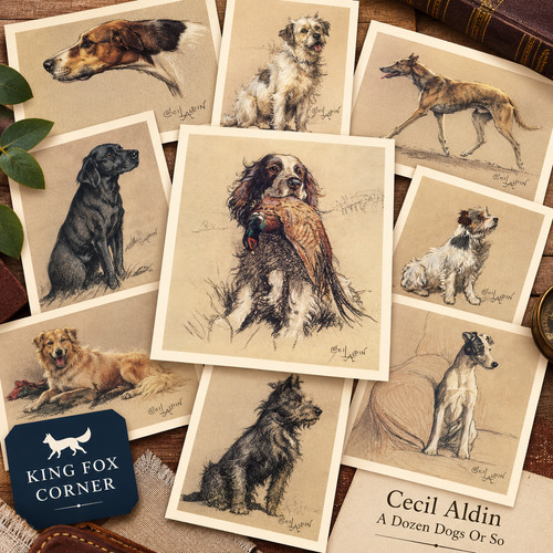 Cecil aldin prints dozen - aldin,