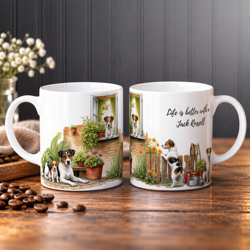 Personalised jack russell mug - jack,