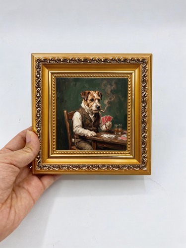 Jack russell cigar poker - jack,