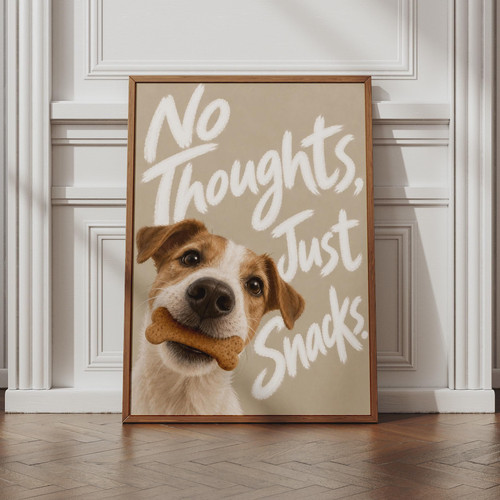 Thoughts just snacks dog - no,