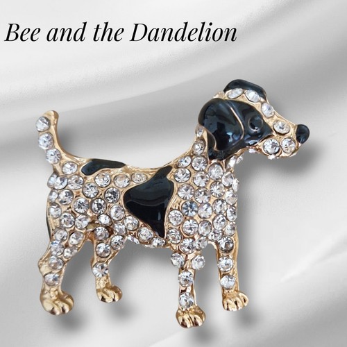 Jack russell type dog - type, enamel