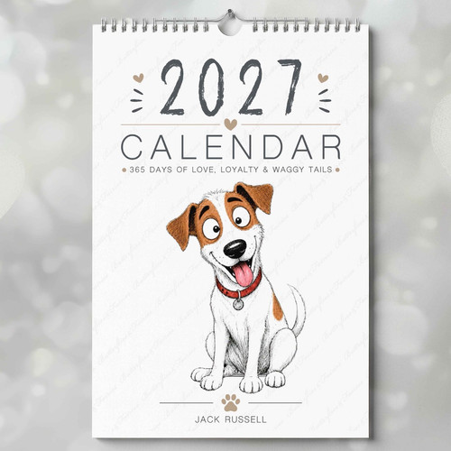 Jack russell 2027 calendar - jack,