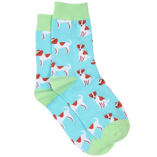 Mens jack russell bamboo socks - bamboo,