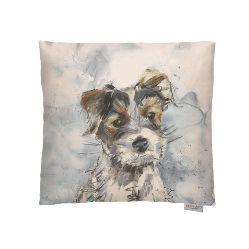 Jack russell cushion - cushion,, by